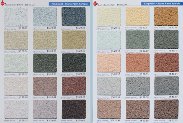 Bảng giá sơn đá hạt Kingpaint