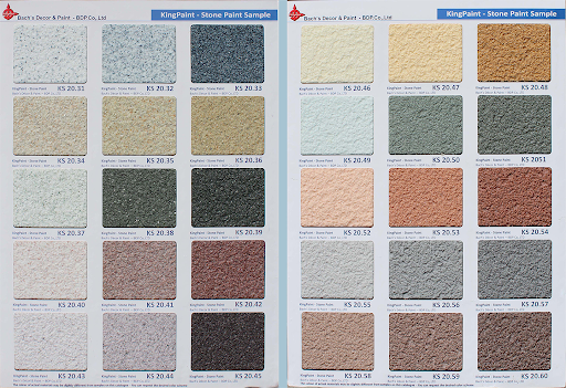 Bảng giá sơn đá hạt Kingpaint