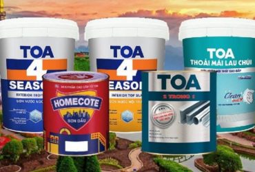 Tổng đại lý phân phối sơn TOA tại Hà Nội