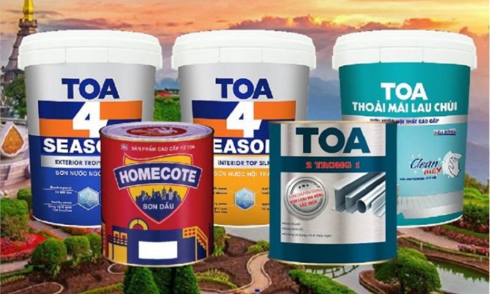 Tổng đại lý phân phối sơn TOA tại Hà Nội