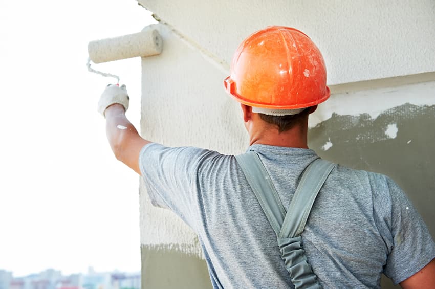 Bảng giá tường sơn trực tiếp tính theo m2 cho nhà mới