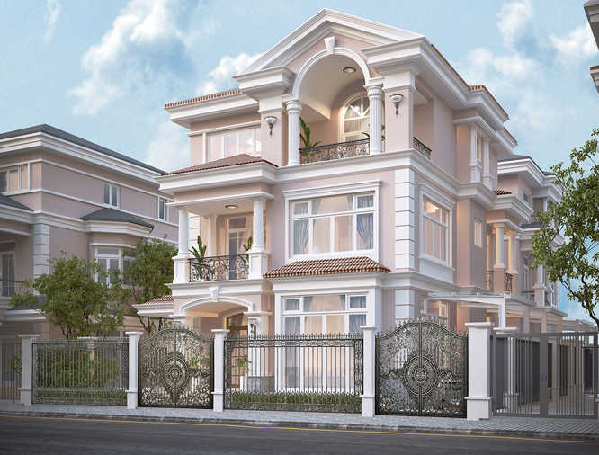 Những màu sơn nhà bên ngoài dành cho biệt thự đẹp và sang trọng nhất hiện nay